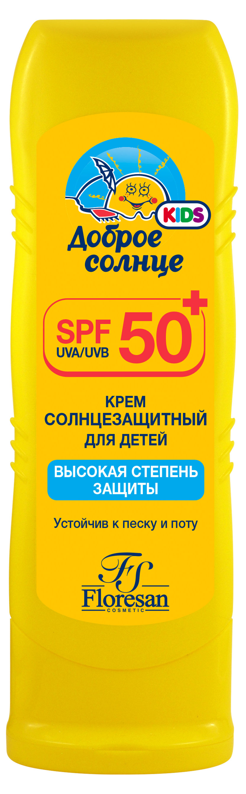 

Крем солнцезащитный для детей Floresan Cosmetic SPF 50+, 125 мл