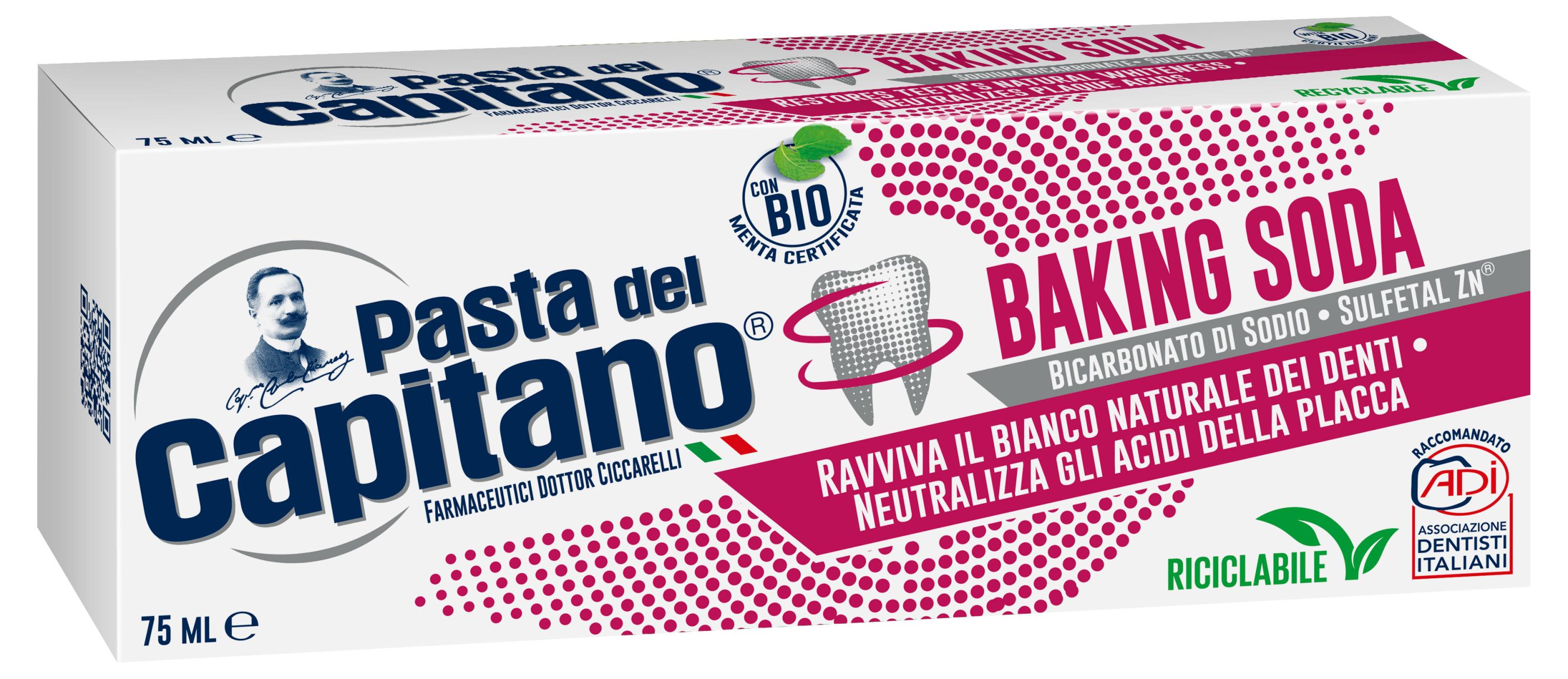 

Зубная паста Pasta Del Capitano отбеливающая, 75 мл
