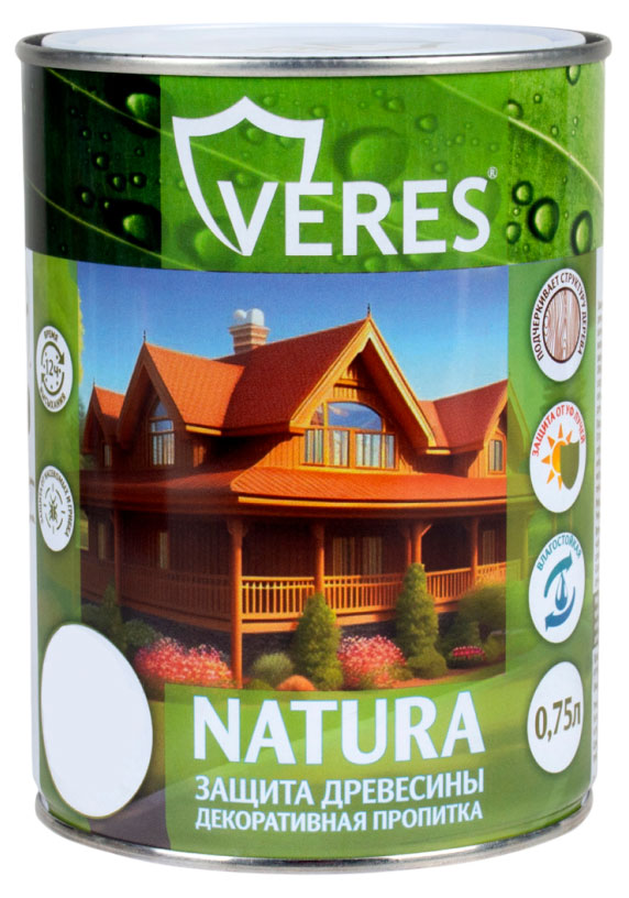 

Пропитка декоративная Veres Natura палисандр полуматовый, 750 мл