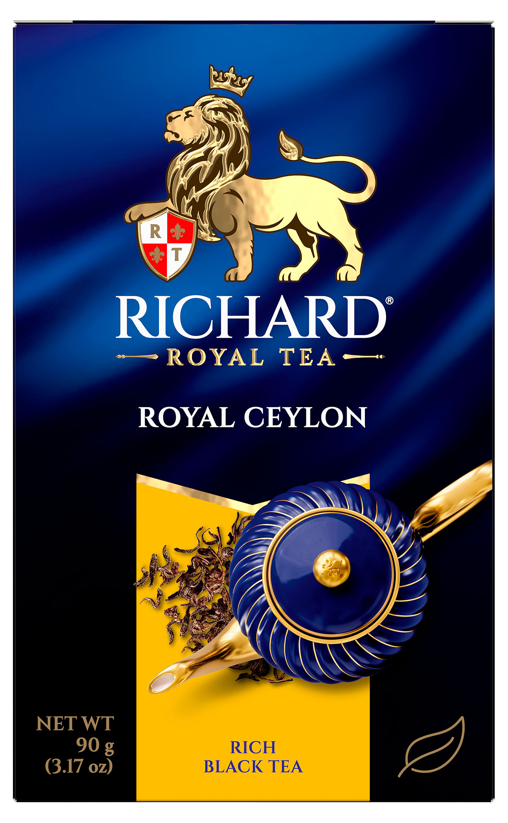 

Чай черный Richard Royal Ceylon цейлонский листовой, 90 г