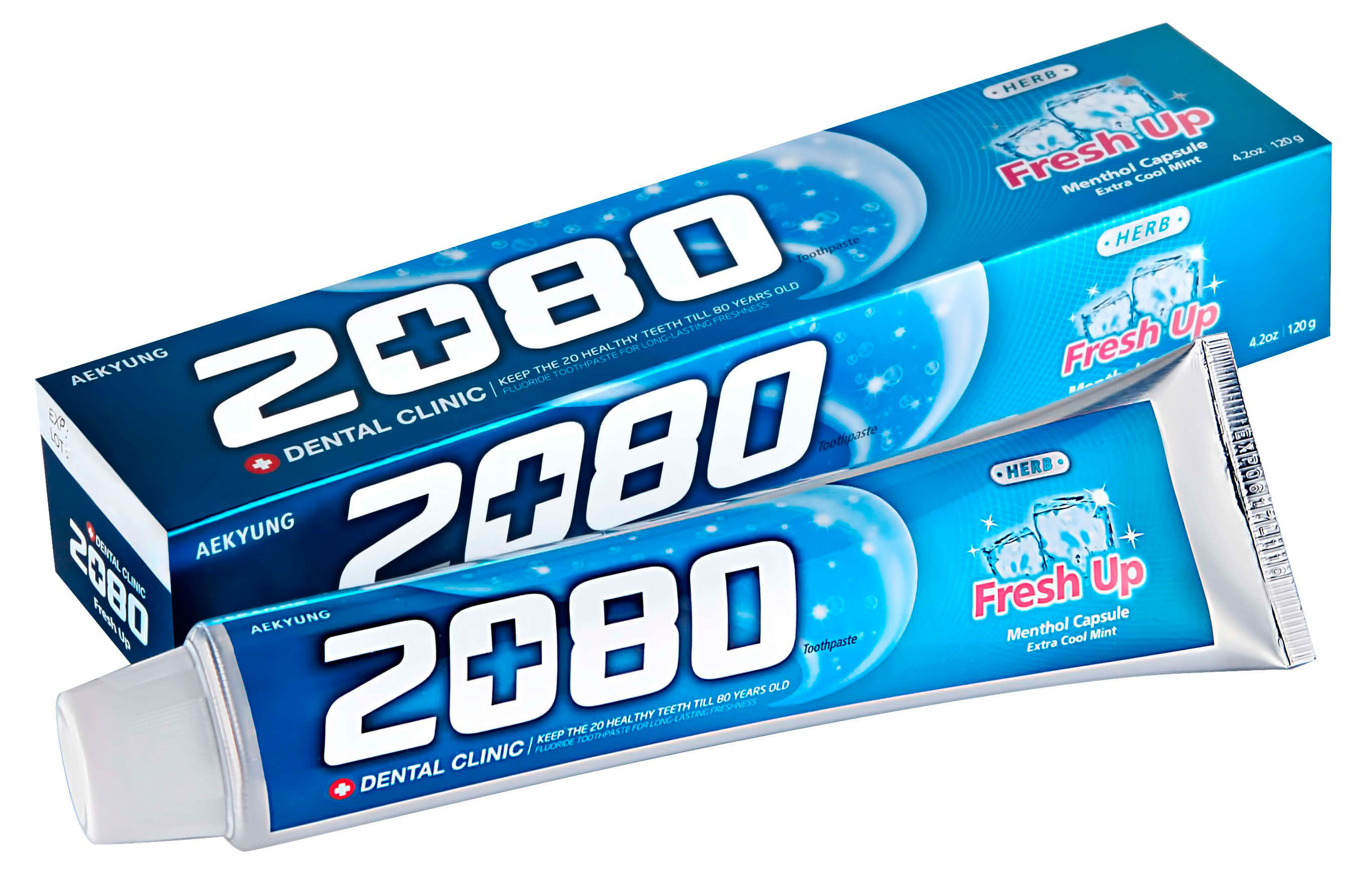 

Зубная паста Dental Clinic 2080 Fresh Up Toothpaste Освежающая, 120 г