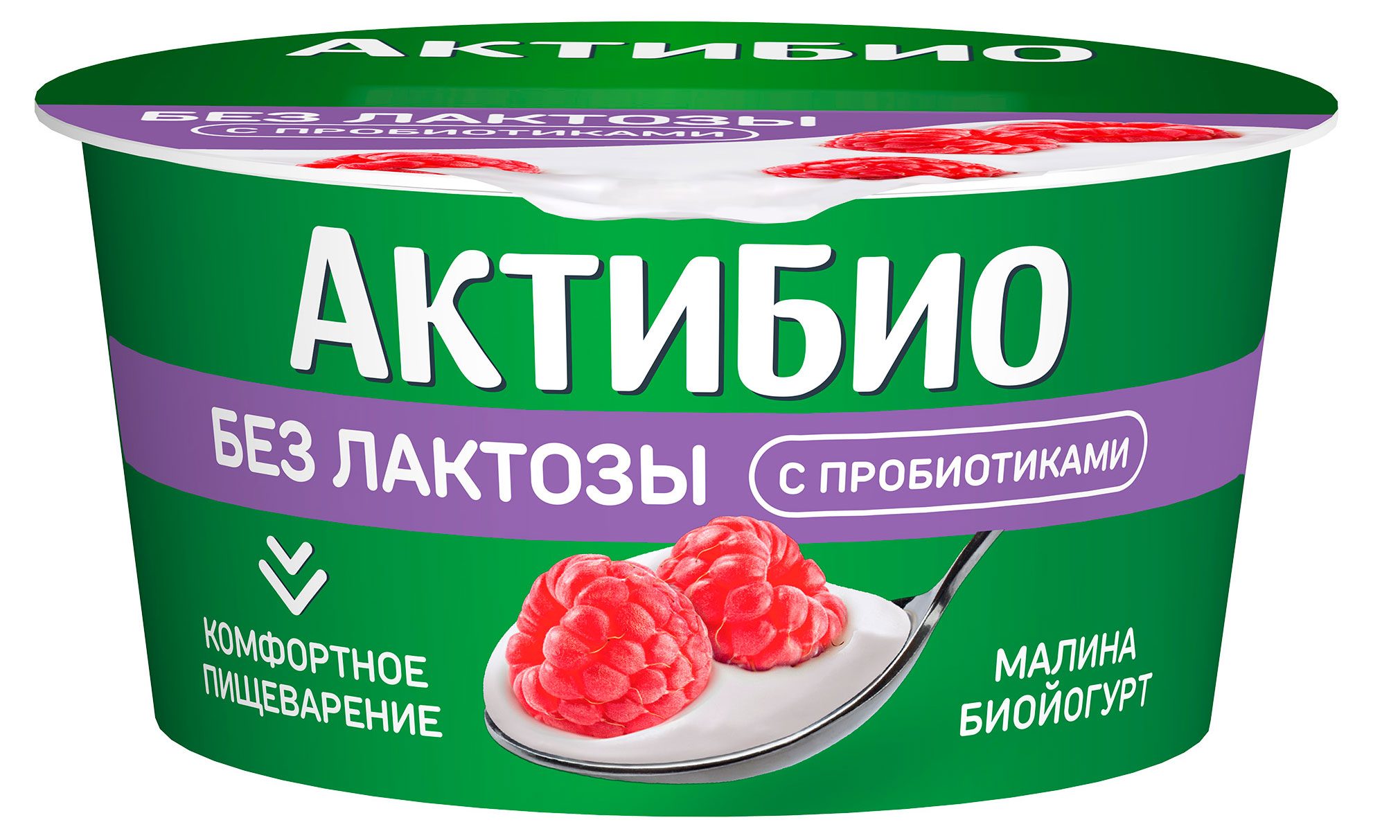 

Йогурт АктиБио Без Лактозы с малиной 3%, 130 г
