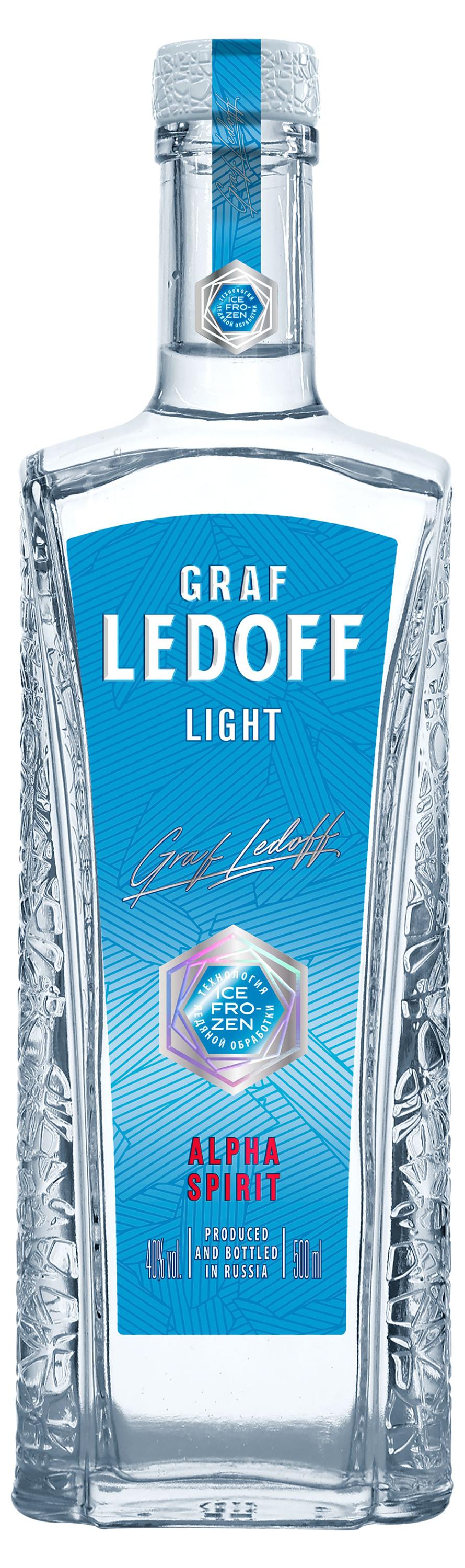 

Водка Graf Ledoff Light Россия, 0,5 л