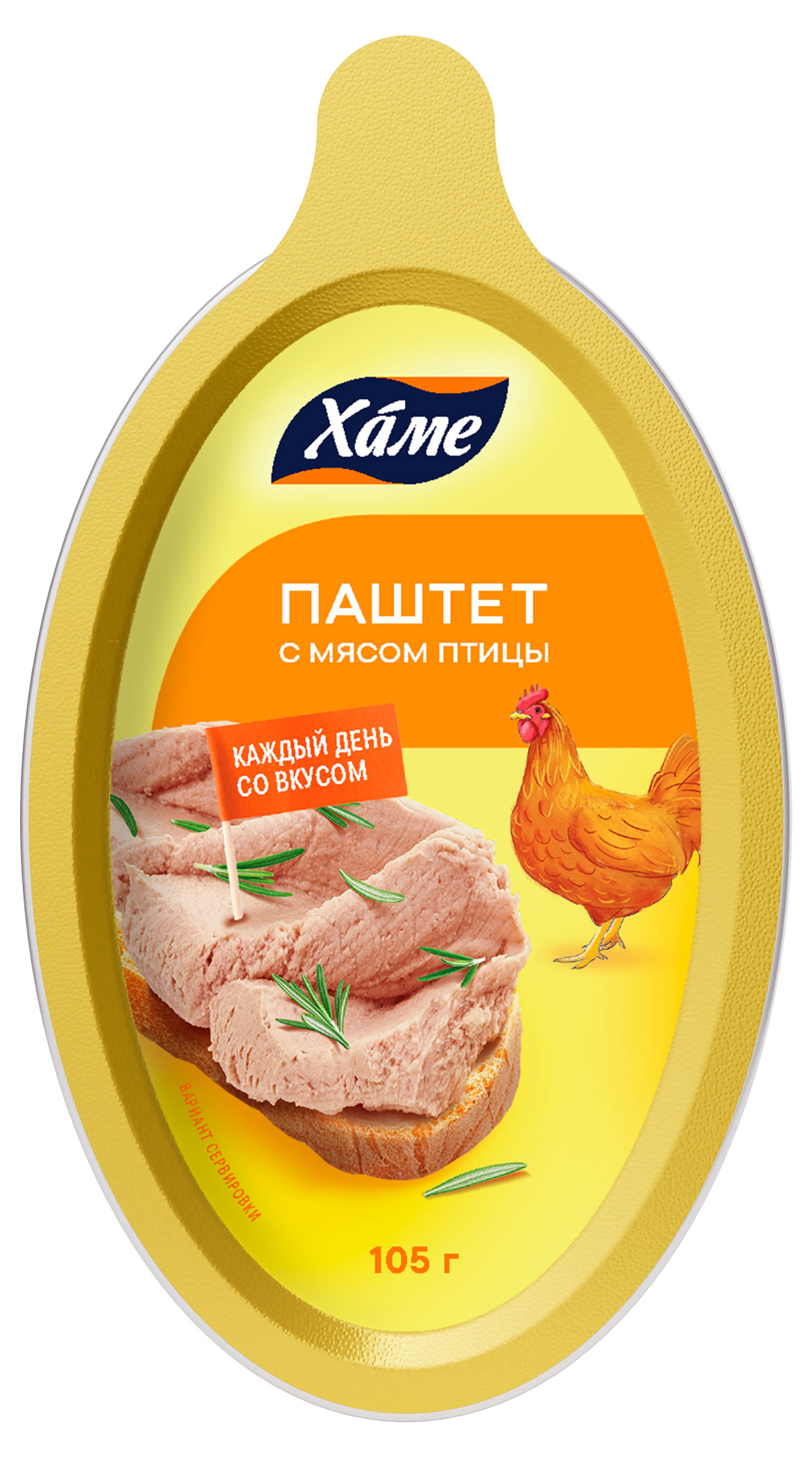 

Паштет Hame деликатесный с мясом птицы, 105 г