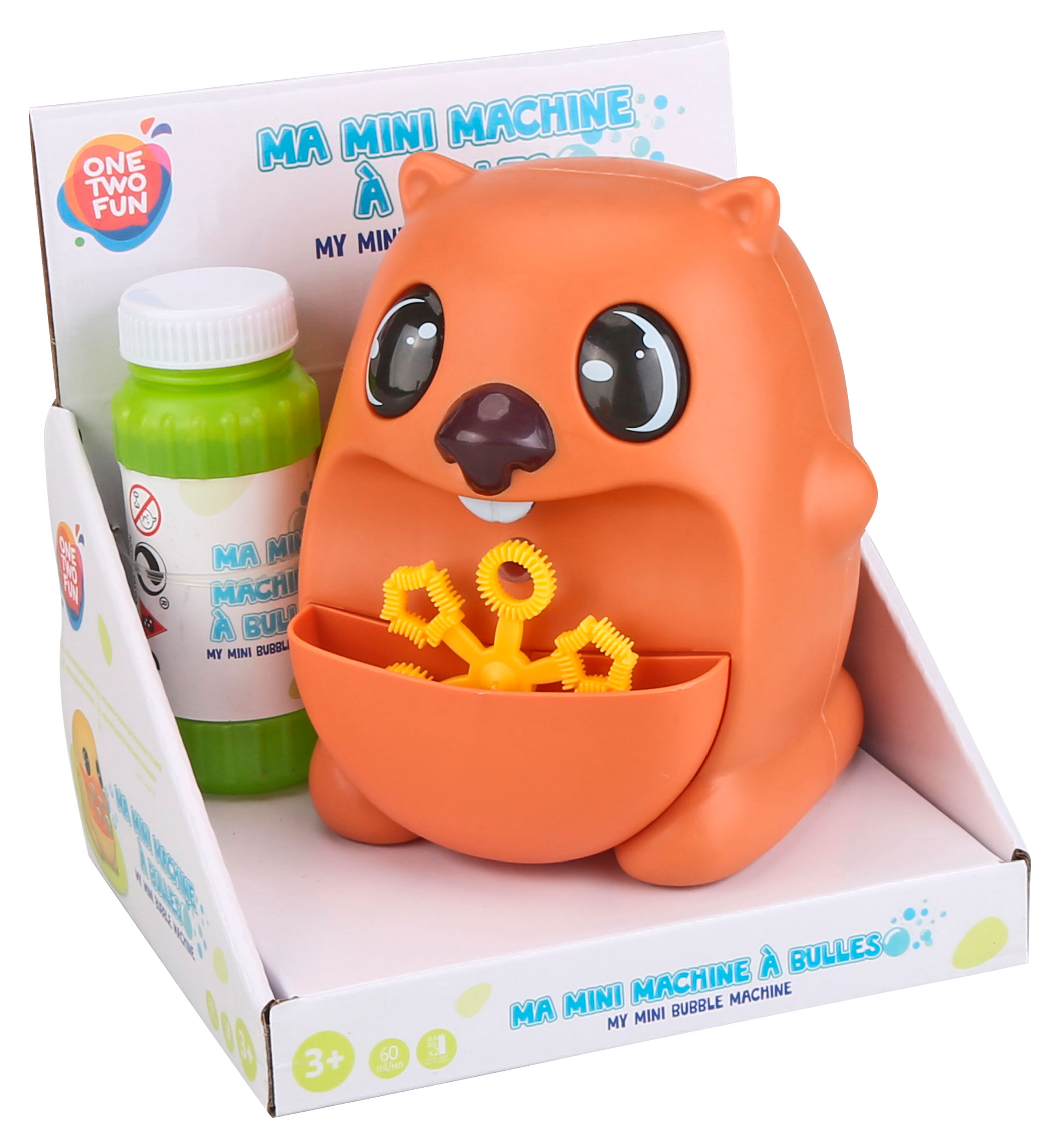 

Игровой набор ONE TWO FUN Зверюшка для пускания мыльных пузырей, 1 шт в ассортименте