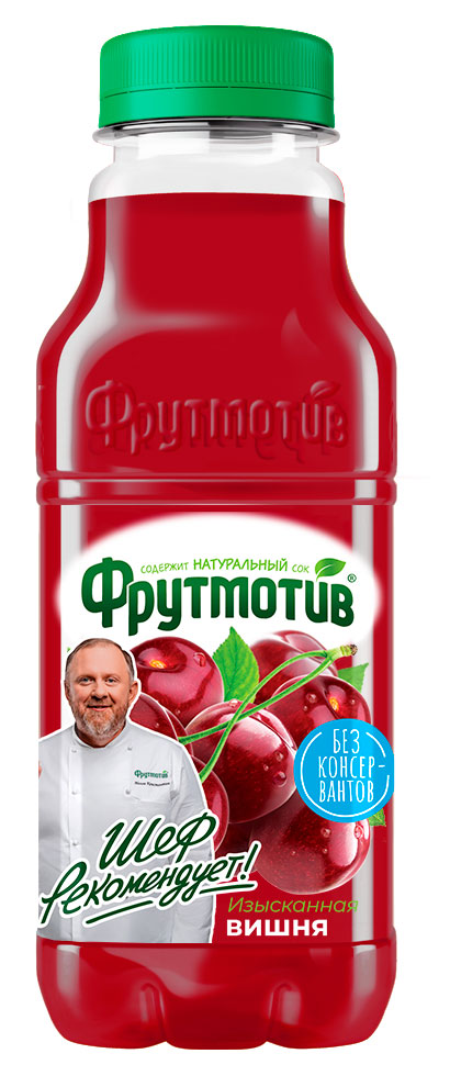 

Напиток сокосодержащий Фрутмотив Изысканная вишня, 0,5 л