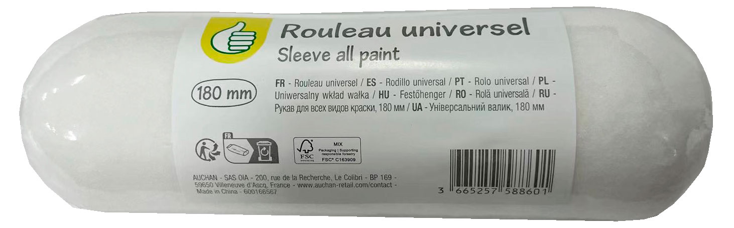 Изображение товара Сменный валик поролон 180 мм