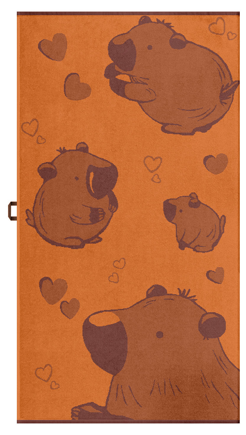 

Полотенце махровое DM Прайм коричневое, 50х90 см