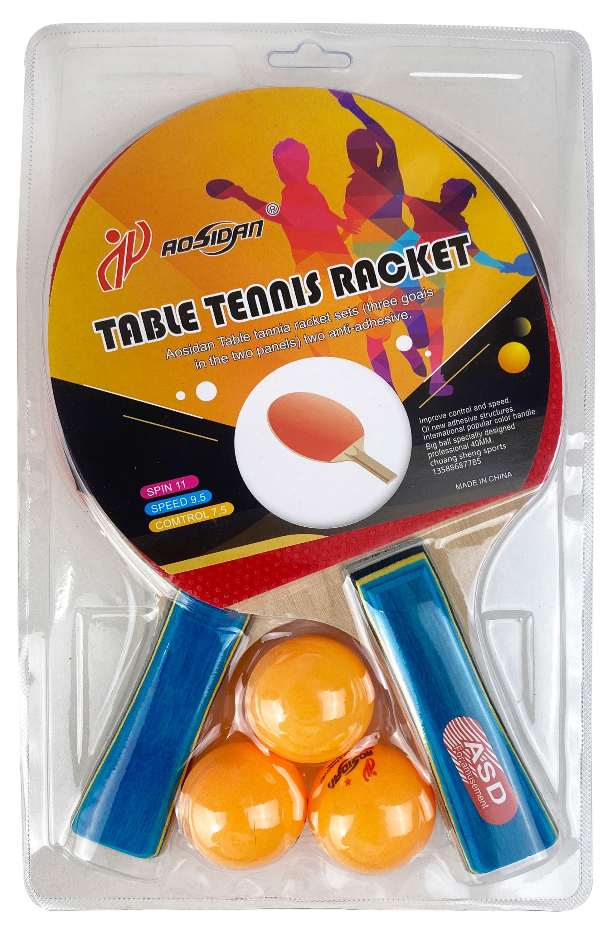 

Набор для пинг-понга BALL MASQUERADE 2 ракетки + мячики