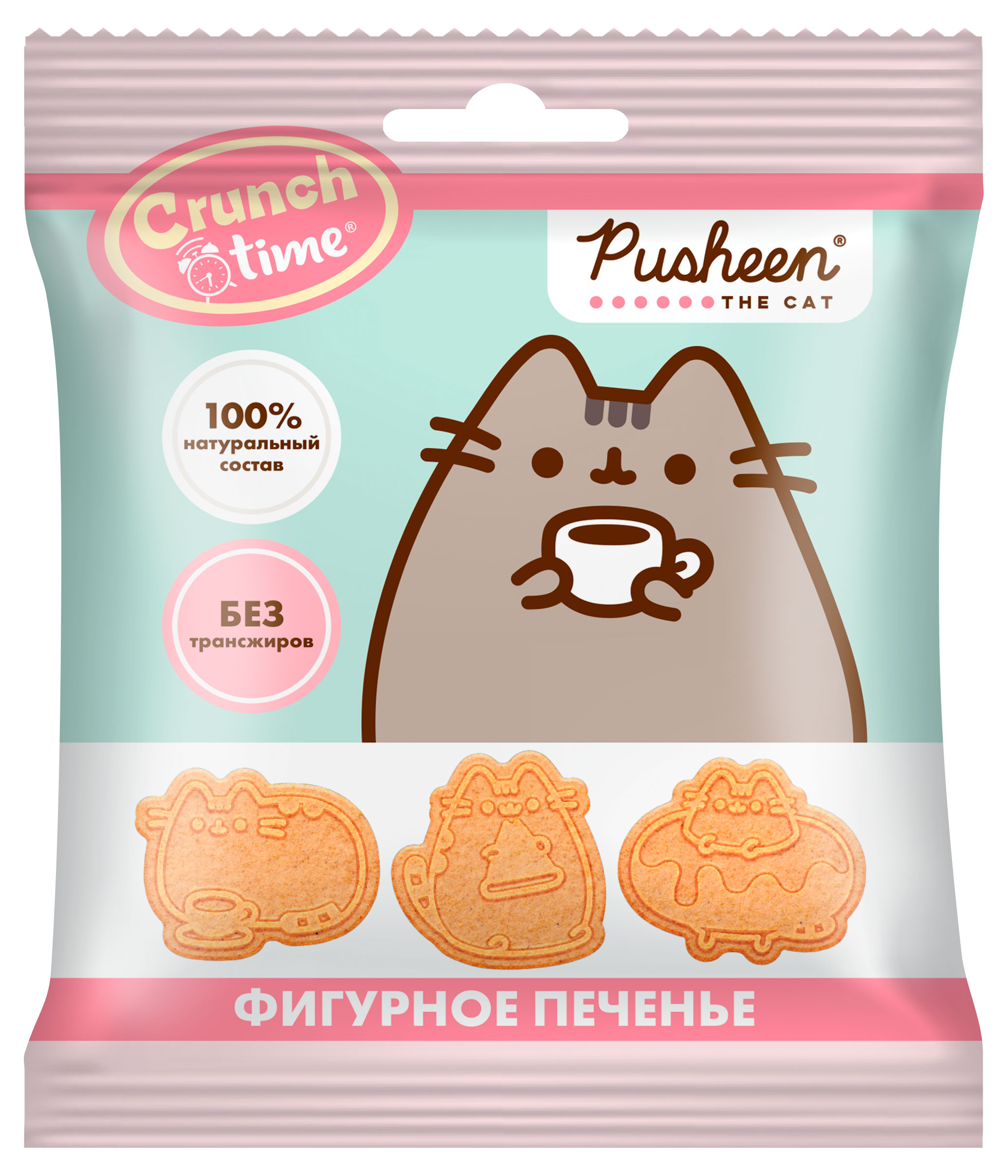 

Печенье фигурное Crunch Time Pusheen, 20 г