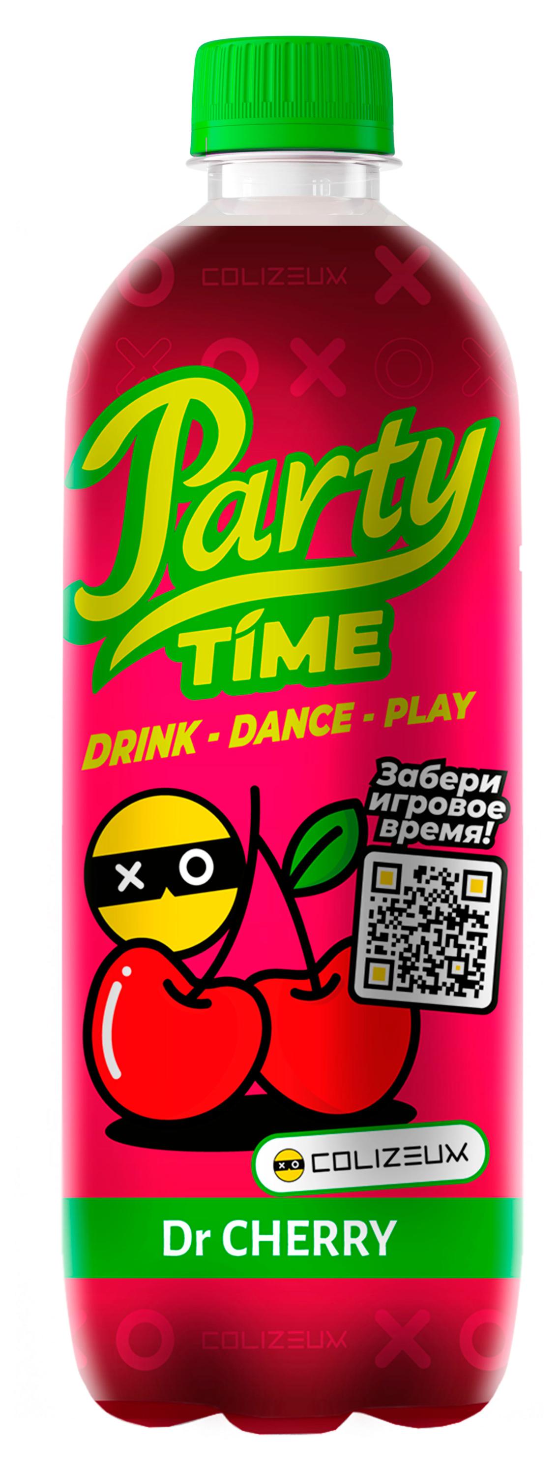 

Напиток газированный Party Time Cherry Pop, 500 мл