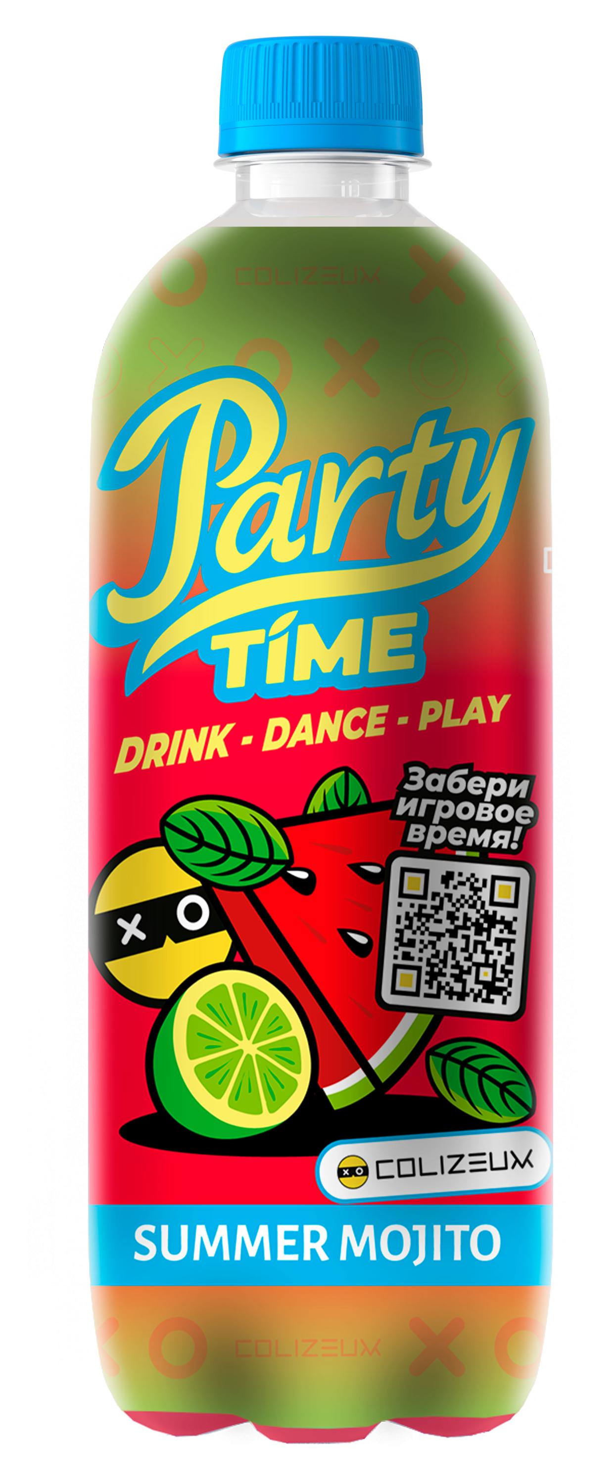 

Напиток газированный Party Time Summer Mojito, 500 мл