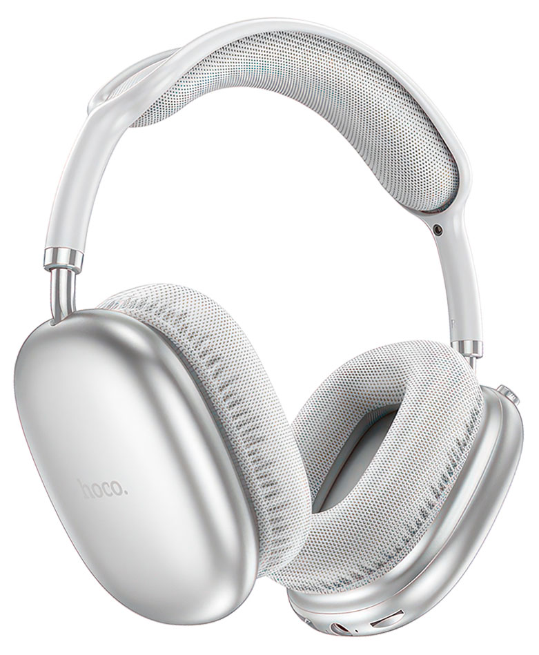 

Наушники беспроводные HOCO Bluetooth гарнитура W35 Air Triumph серебро