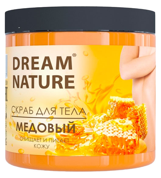 

Скраб для тела Dream Nature антицеллюлитный медовый, 720 г