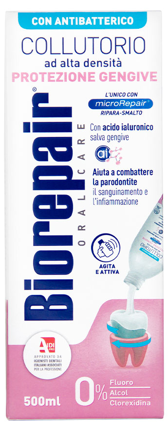 

Ополаскиватель для полости рта Biorepair mouthwash gum protec, 500 мл