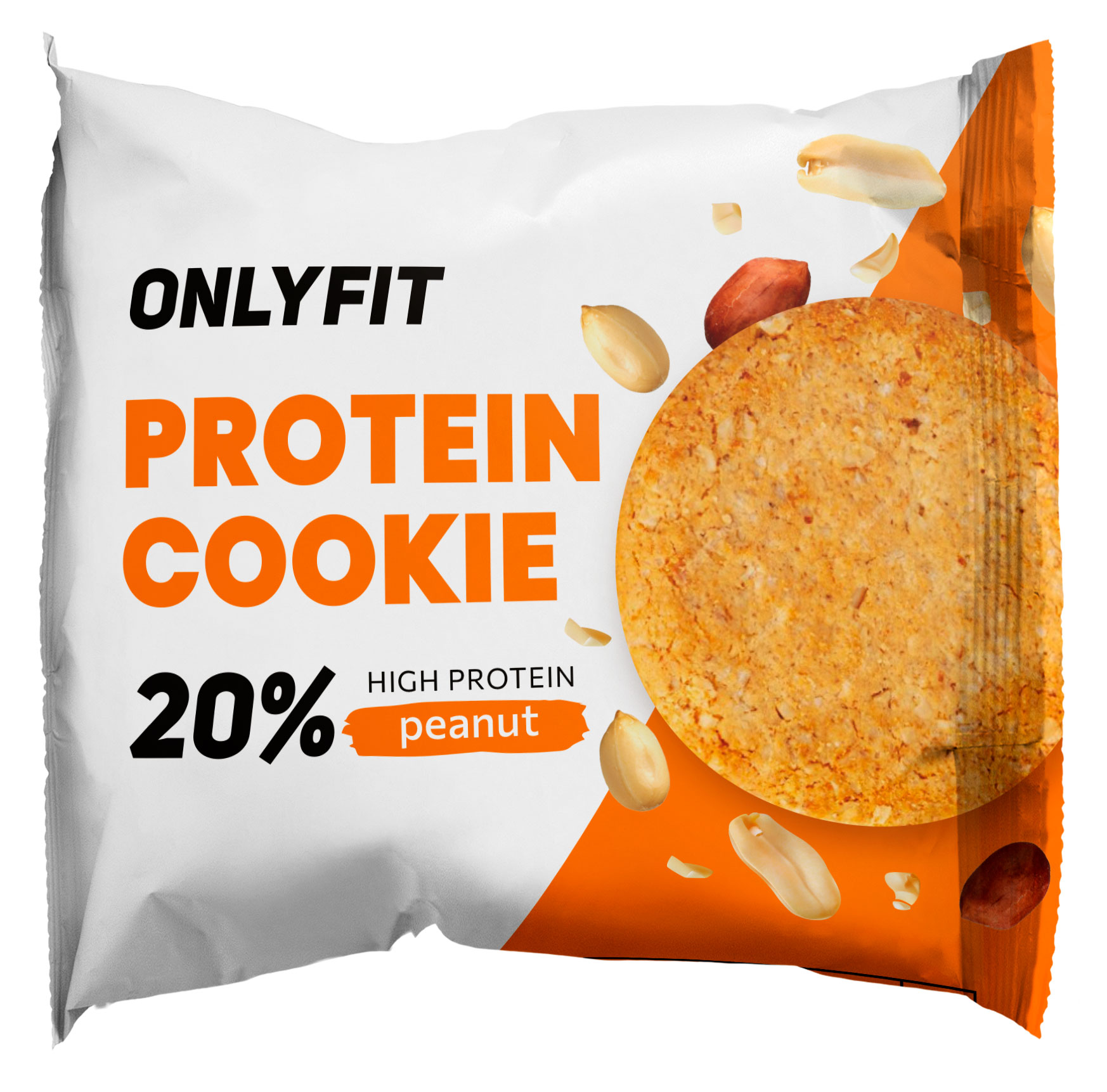 

Печенье протеиновое Onlyfit арахис, 35 г