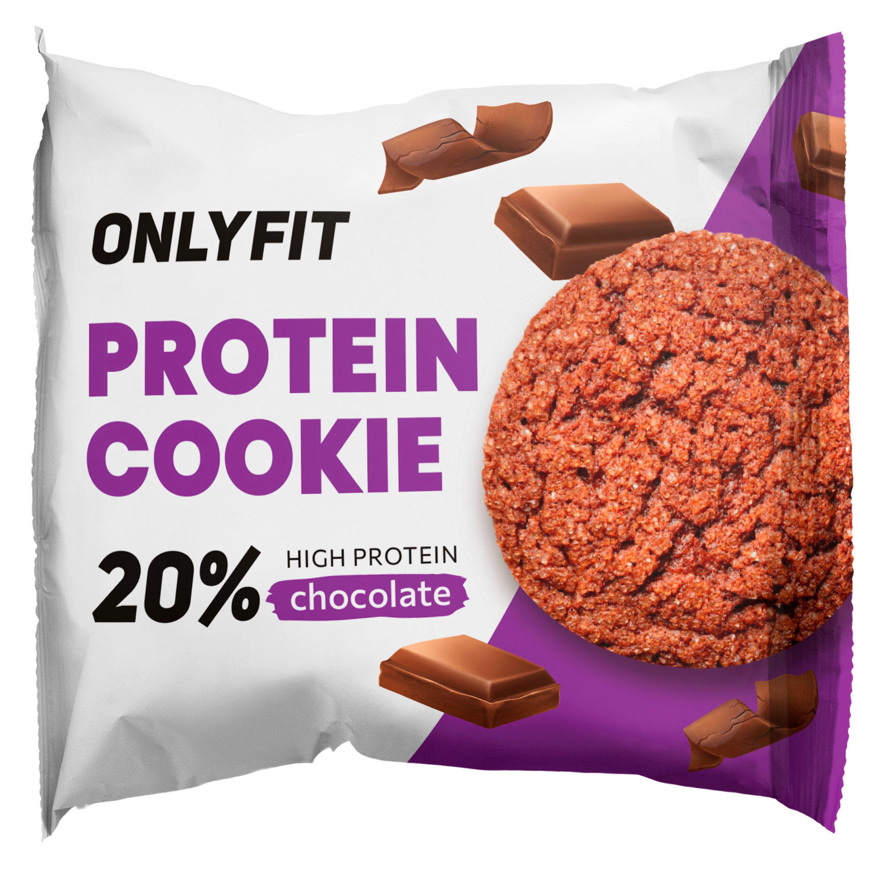 

Печенье протеиновое Onlyfit шоколад, 35 г