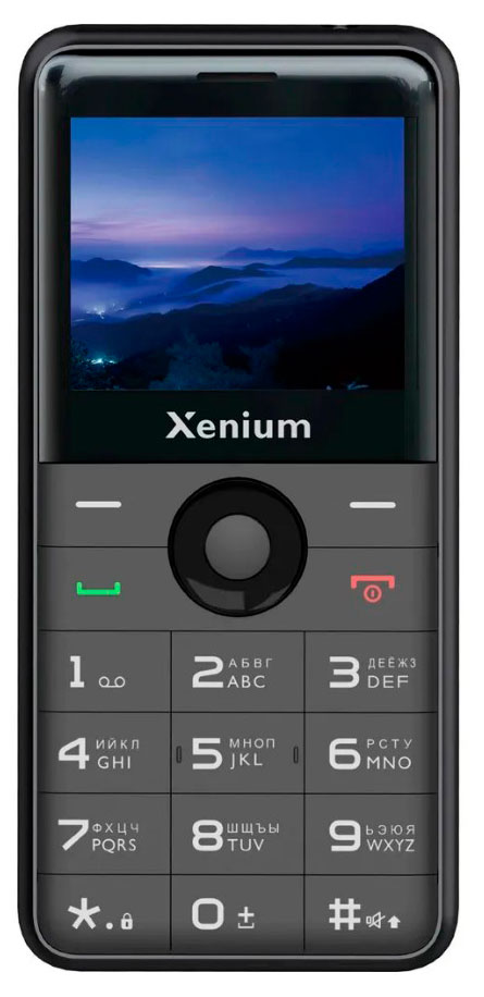 

Мобильный телефон Philips Xenium X700 черный