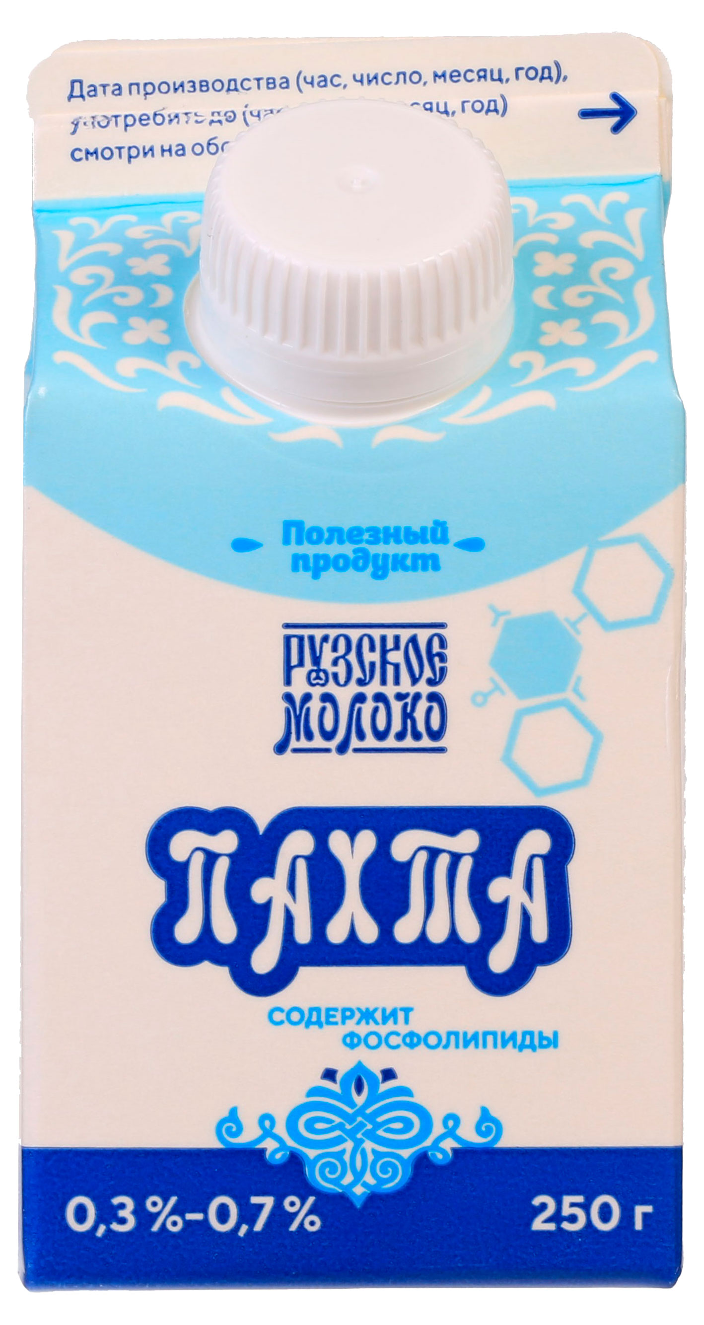 

Пахта Рузское молоко Рузская 0,3-0,7% БЗМЖ, 250 г