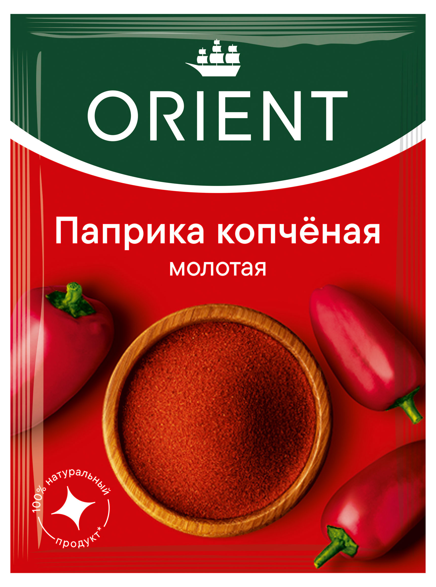 

Паприка Orient копченая, 10 г