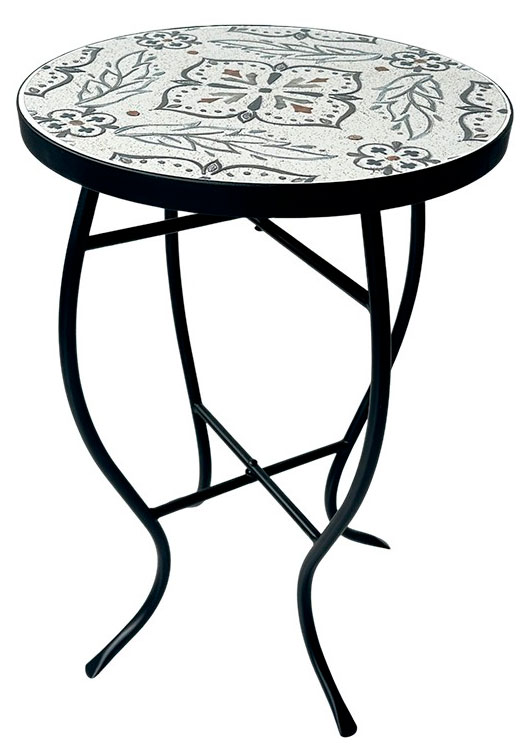 

Стул металлический с мозайкой, 35х35х55 см