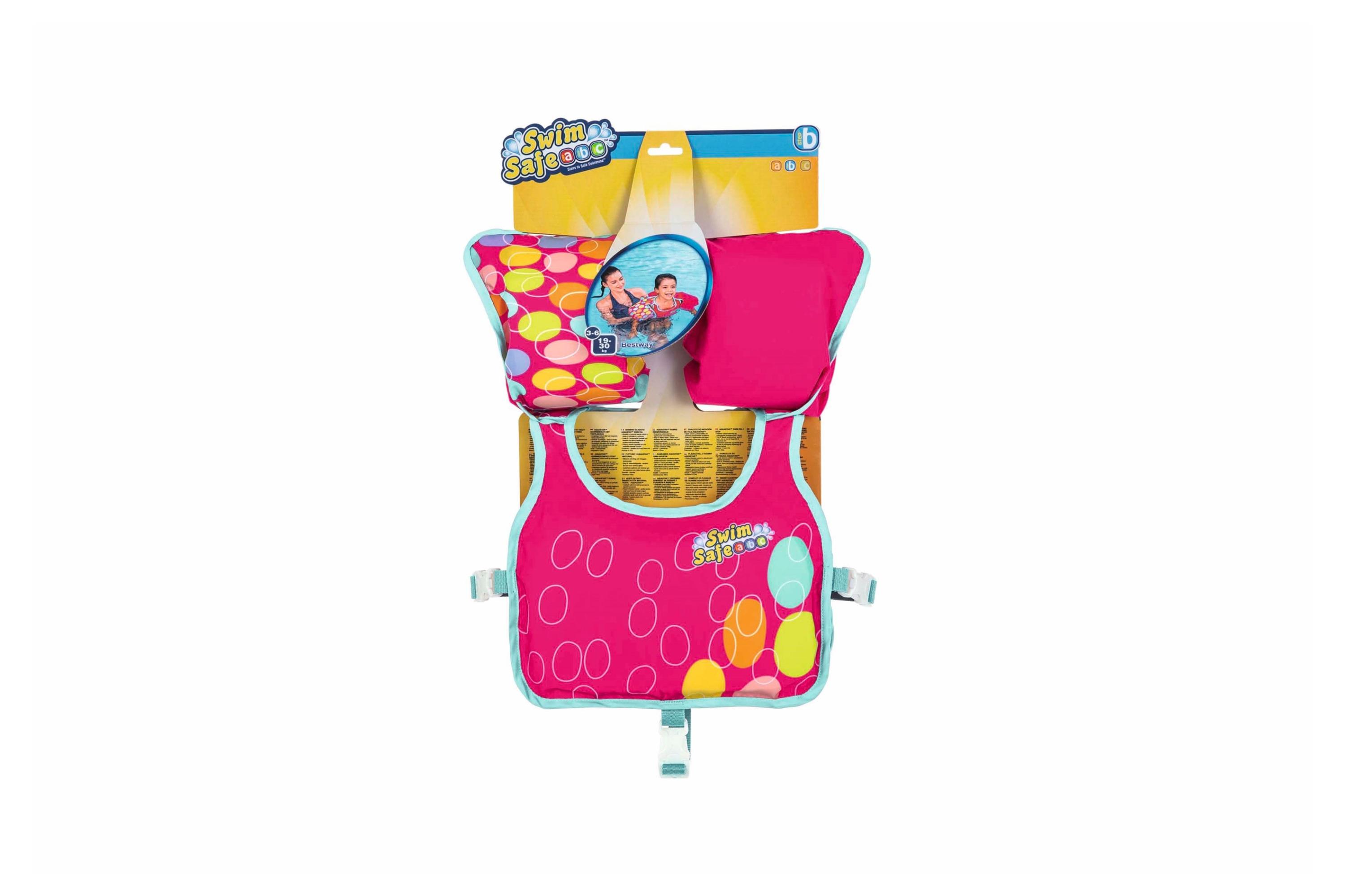 

Жилет для плавания BESTWAY Swim Safe Aquastar, 57x28x14 см в ассортименте