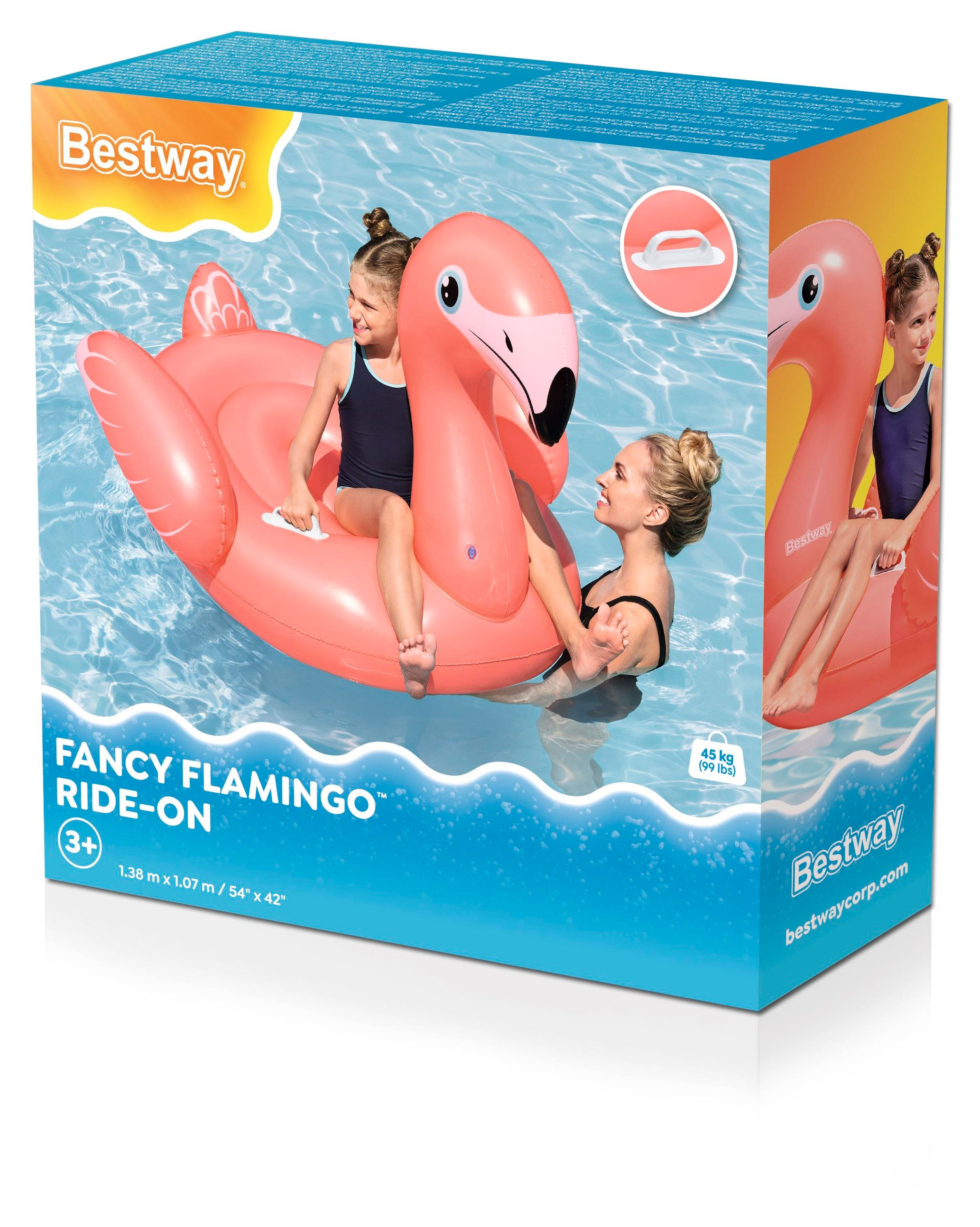 

Игрушка надувная для плавания BESTWAY Fancy Flamingo, 138x107 см