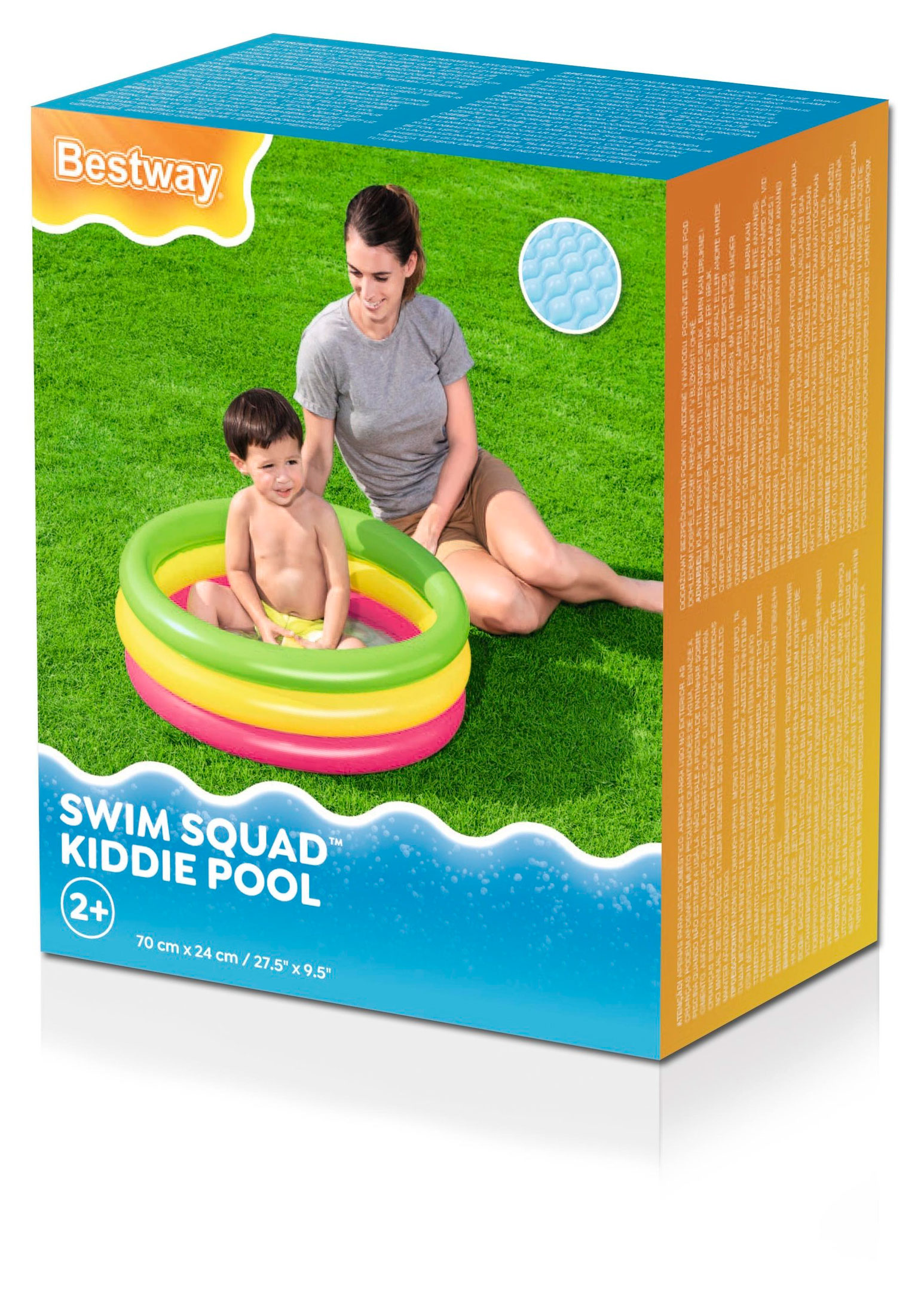 

Бассейн детский BESTWAY Swim Squad, 70х24 см