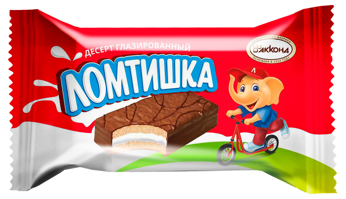 

Десерт АККОНД Ломтишка глазированный, 30 г