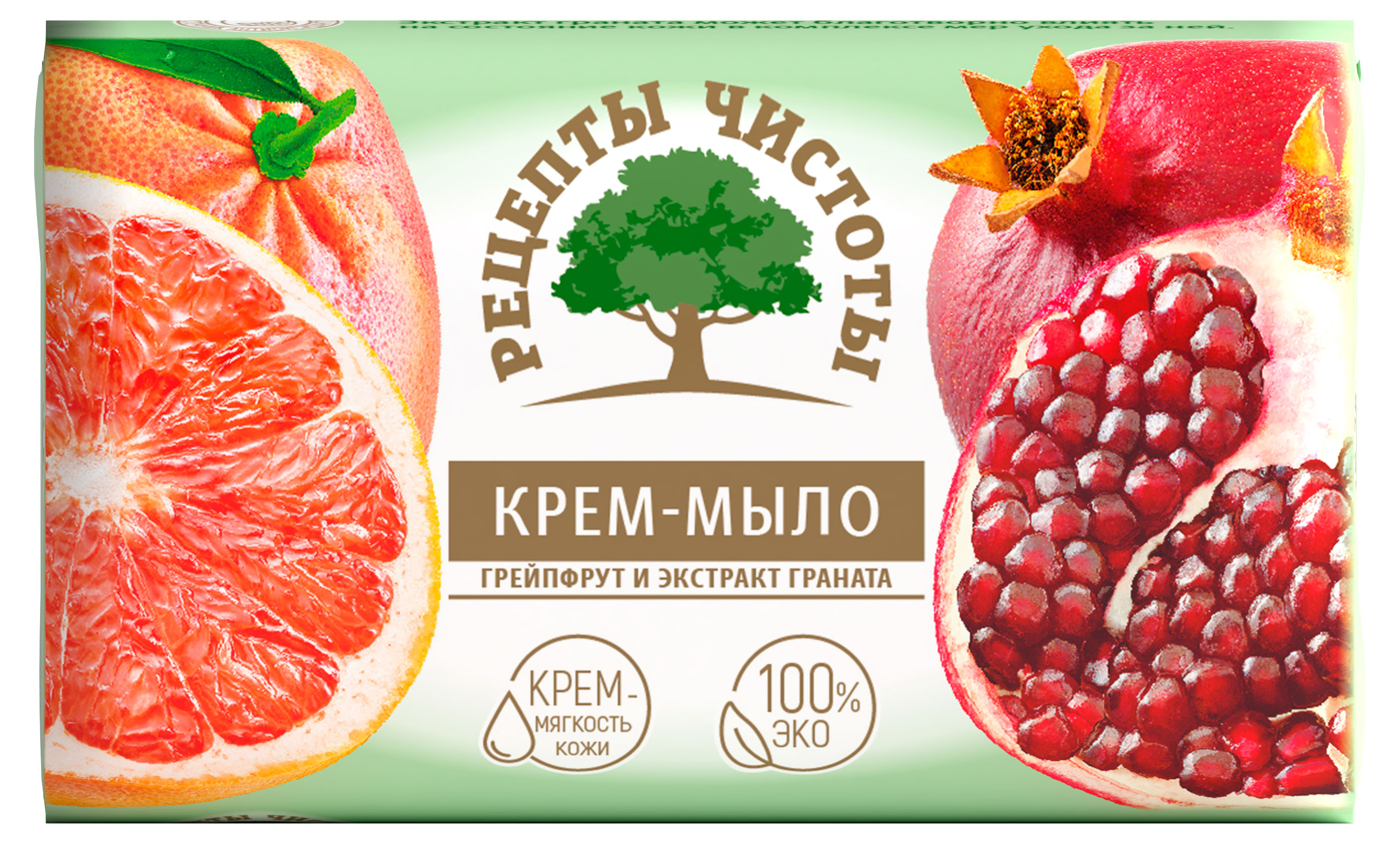 

Мыло Рецепты чистоты грейпфрут-гранат, 100 г