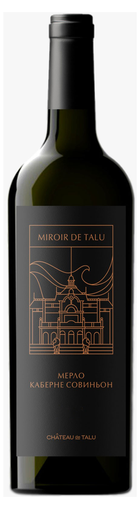 

Вино Chateau de Talu Miroir Мерло Каберне Совиньон красное сухое Россия, 0,75 л