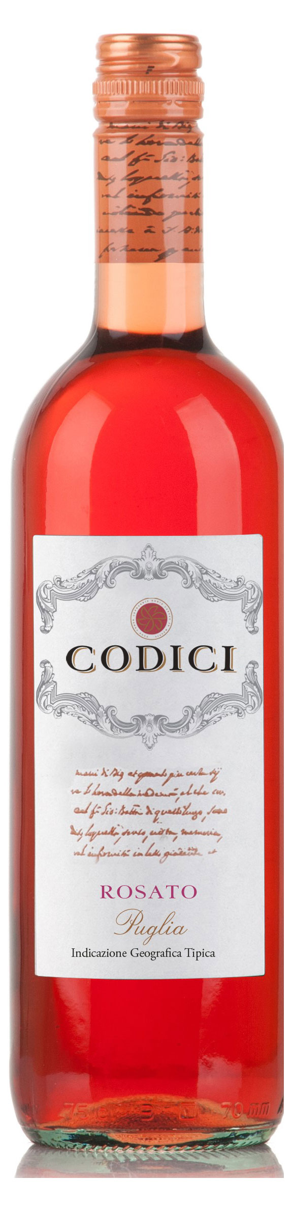 

Вино Codici Rosato Puglia розовое полусухое Италия, 0,75 л