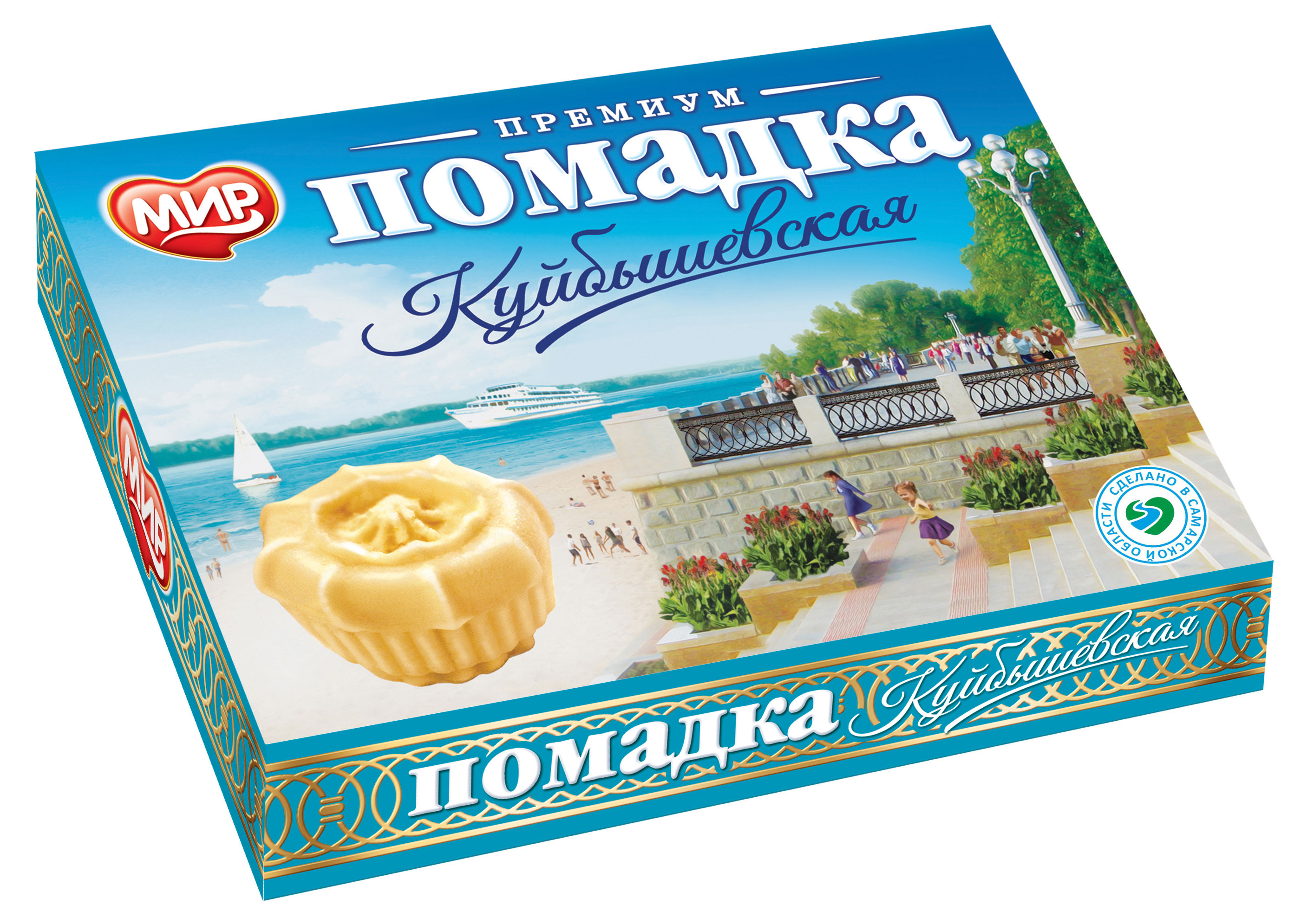 Изображение товара Конфеты «Мир» Помадка Куйбышевская, 200 г