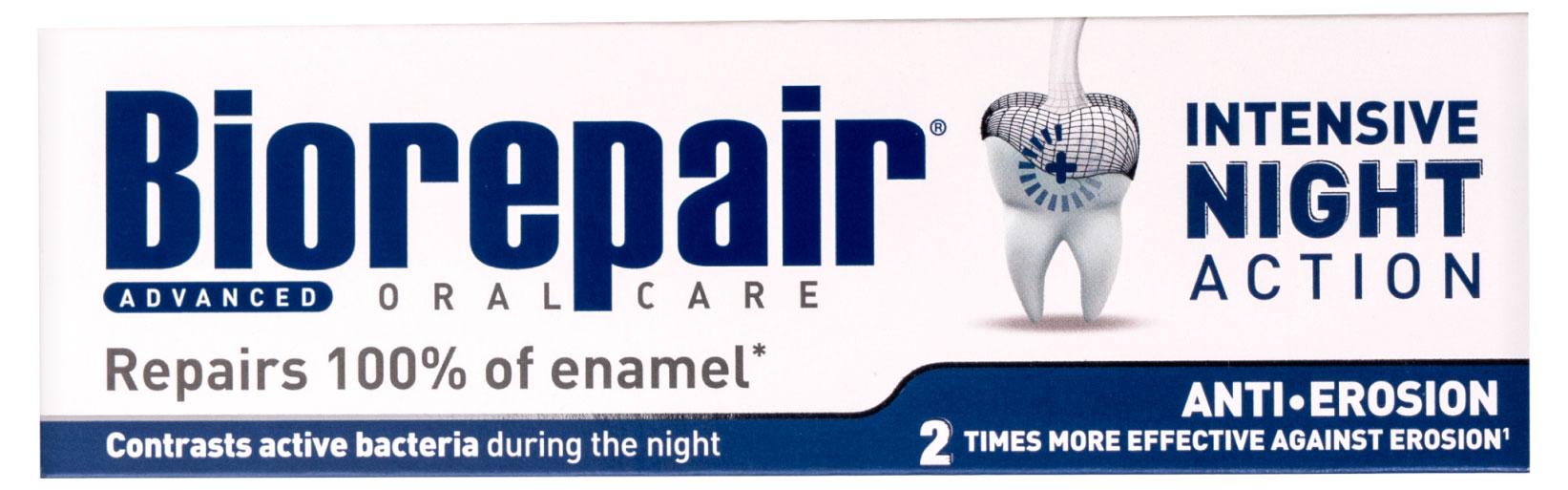 Изображение товара Зубная паста Biorepair Intensive Night для восстановления и укрепления эмали 75 мл