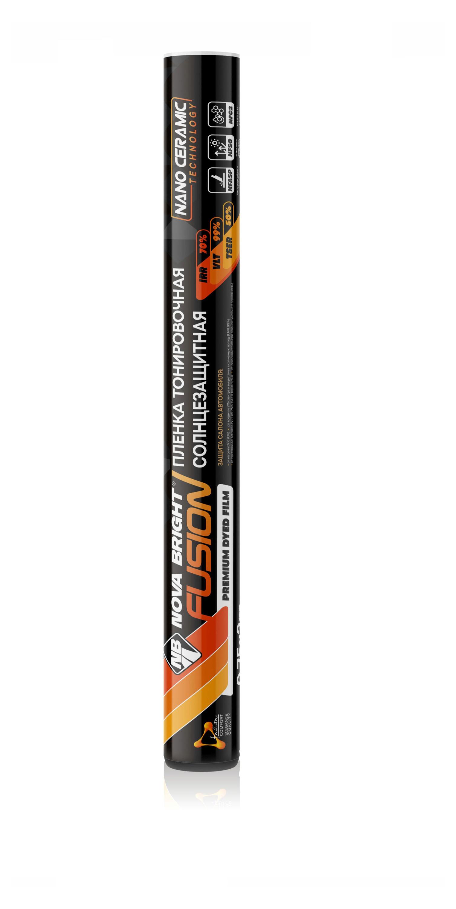 

Пленка тонироваяная солнцезащитная NB-fusion Ceramic 5%, 0,75х3 м