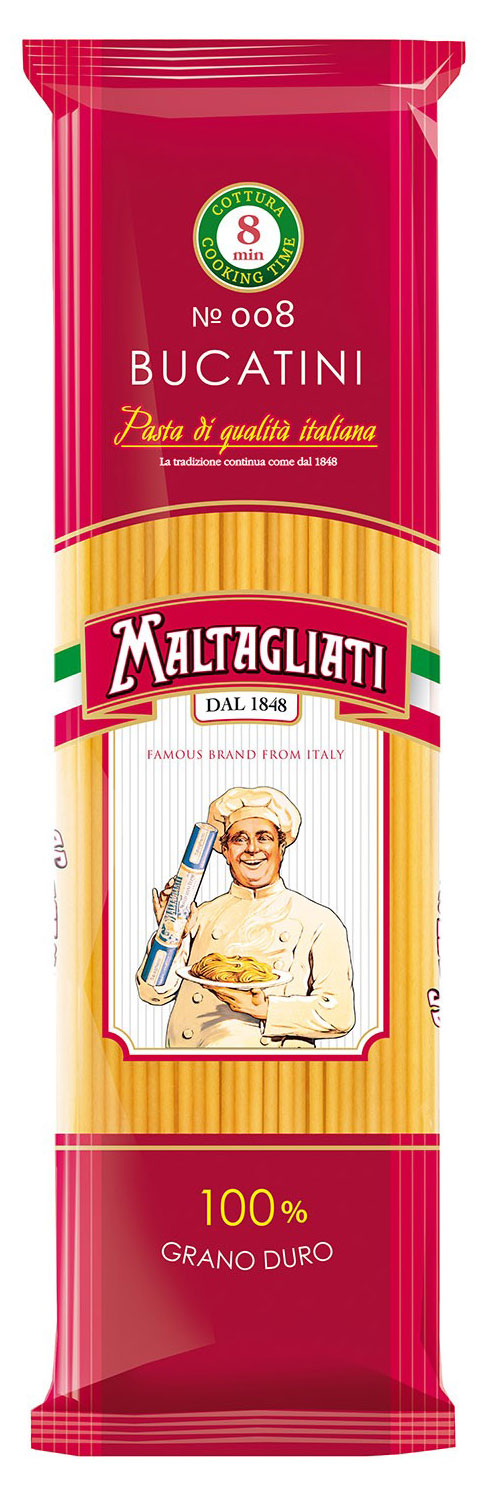 

Макаронные изделия Maltagliati 8 Букатини, 450 г
