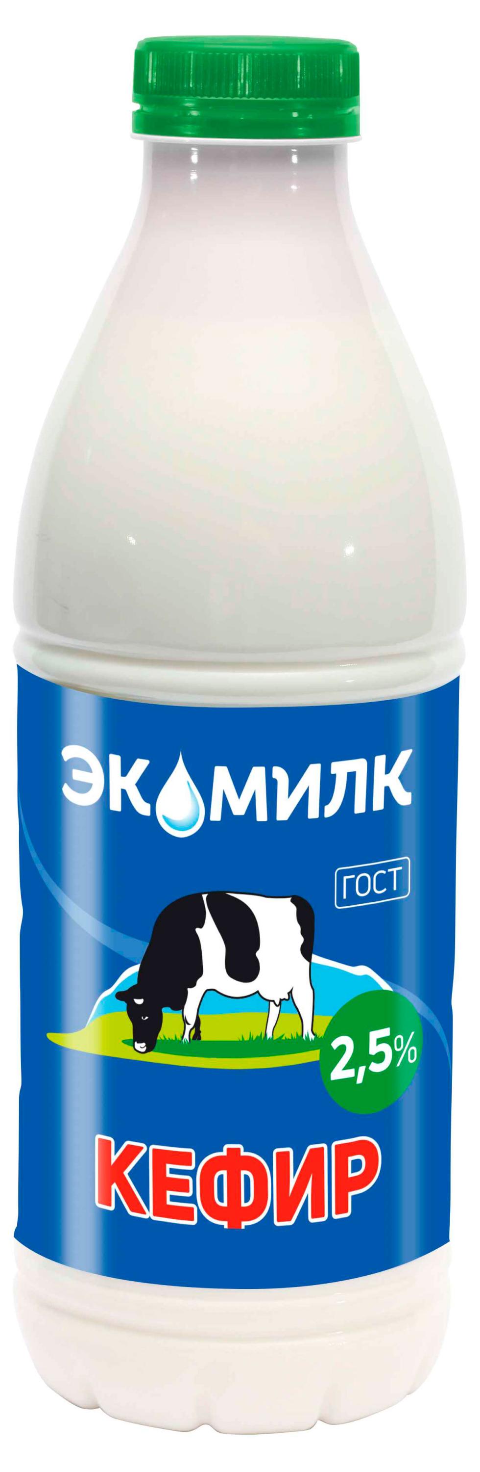 

Кефир Экомилк 2,5%, 900 мл