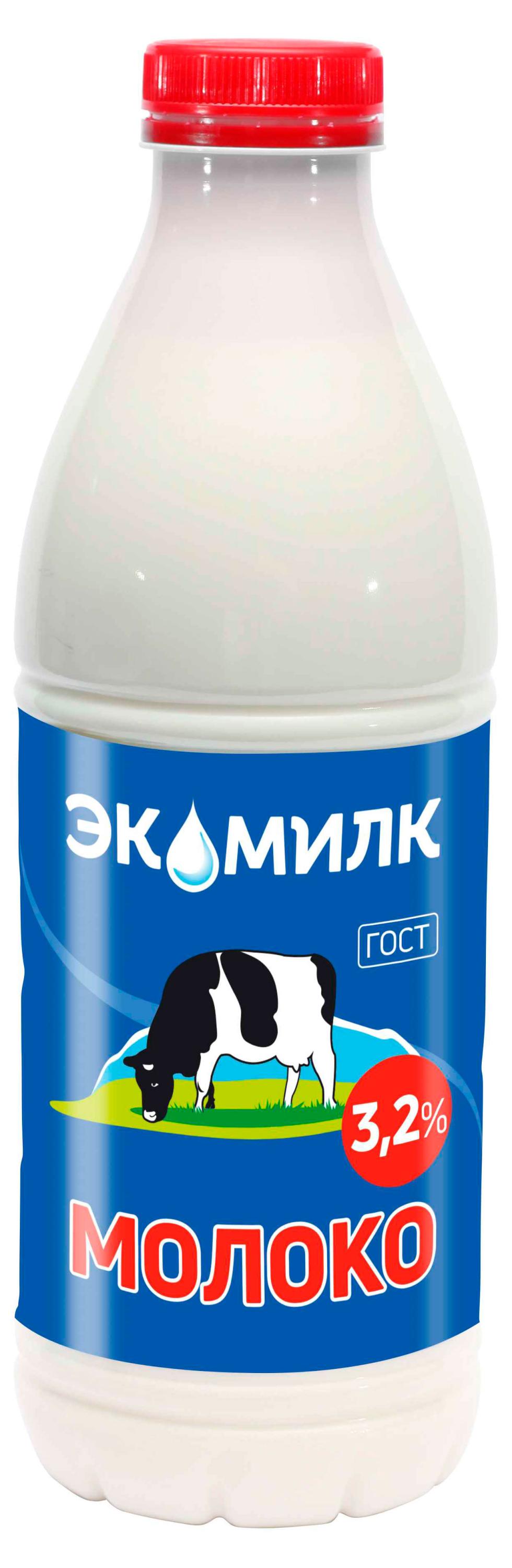 

Молоко Экомилк 3,2%, 900 мл
