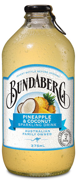 

Напиток газированный Bundaberg Pinapple & Coconut, 375 мл
