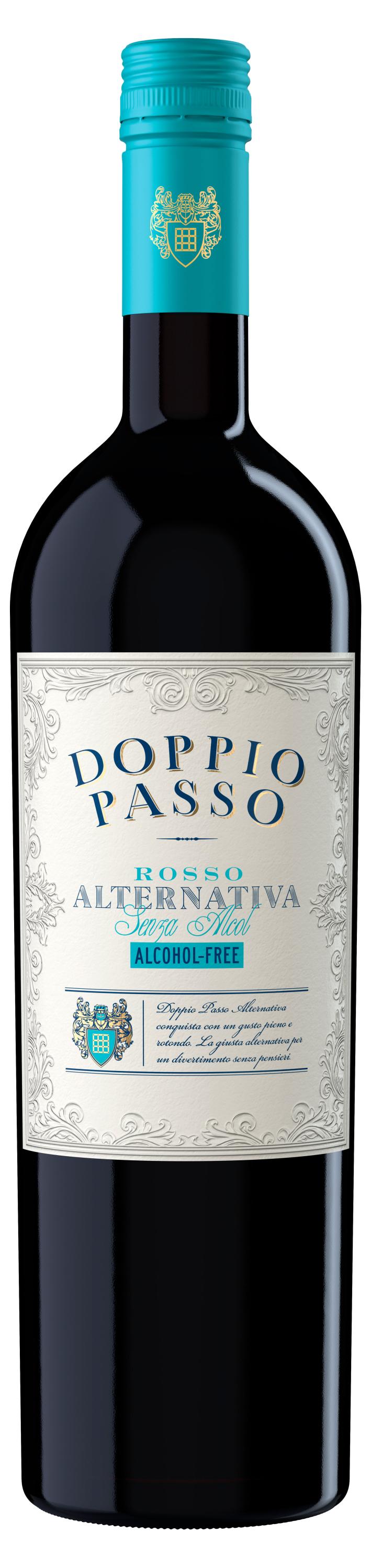 

Вино Doppio Passo Rosso красное сладкое безалкогольное Италия, 0,75 л