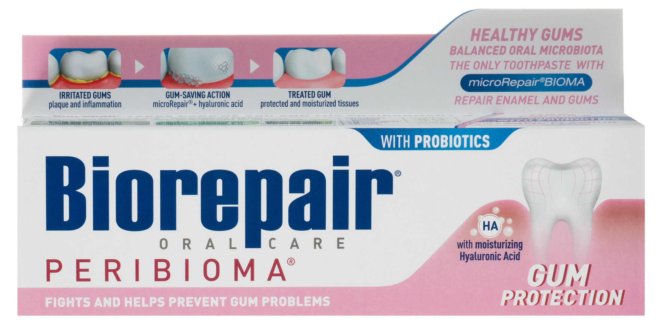 

Зубная паста Biorepair Peribioma Gum Protection, 75 мл