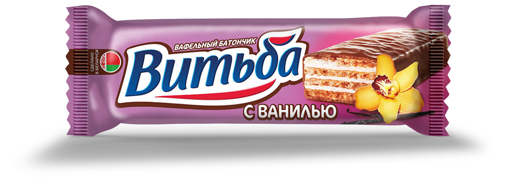 

Батончик вафельный Витьба с ванилью, 35 г