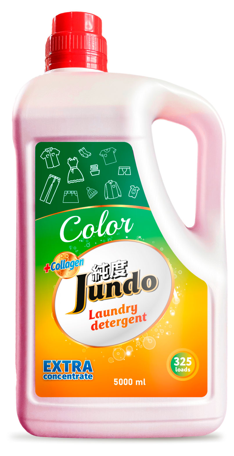 

Гель для стирки Jundo Цветного белья Color, 5 л
