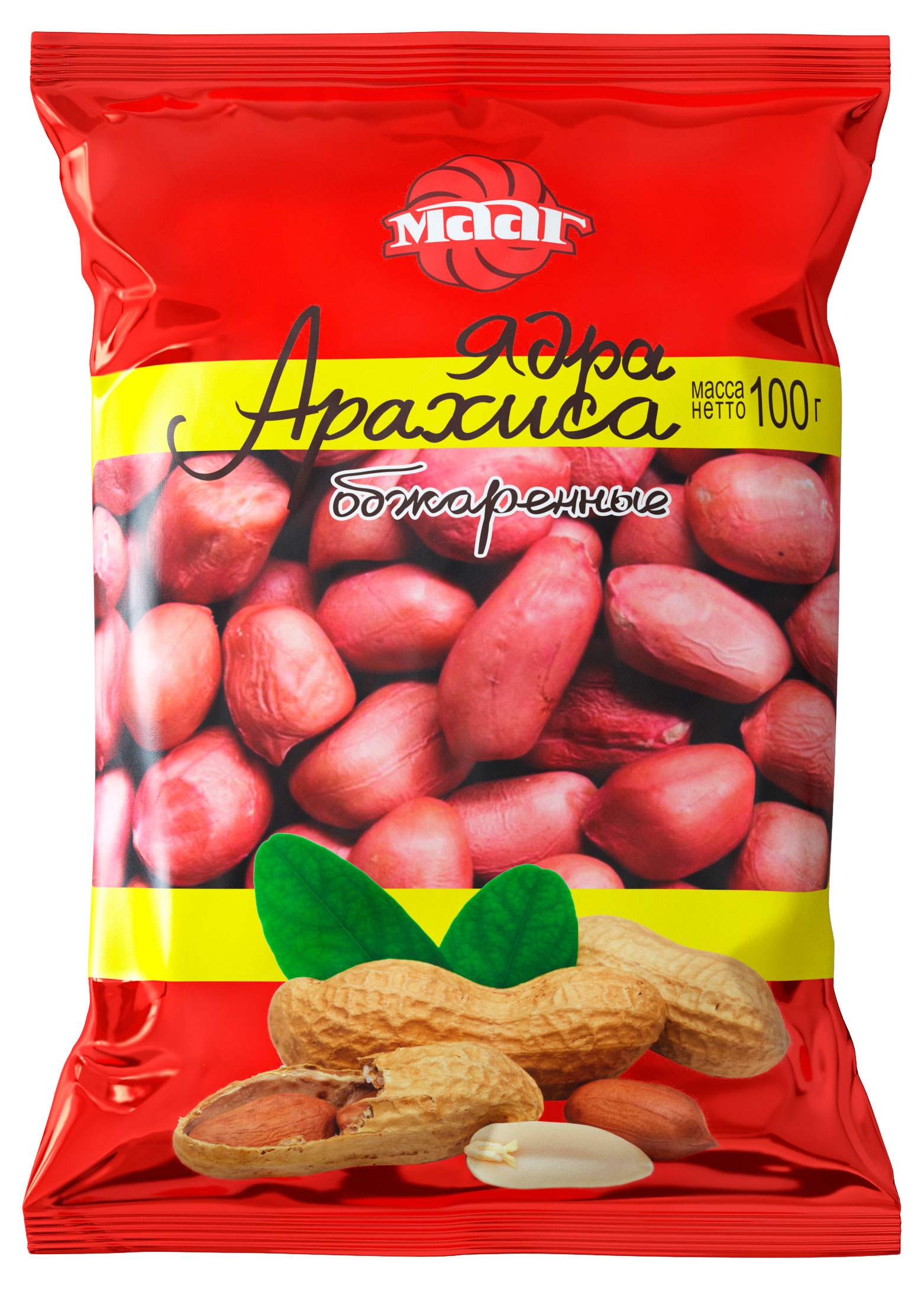 

Ядра арахиса МААГ очищенные жареные, 100 г
