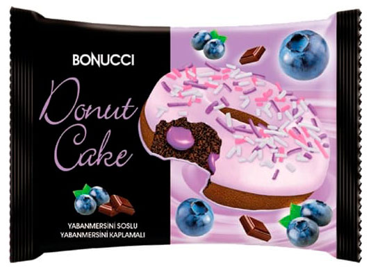 

Пирожное бисквитное Bonucci голубика, 40 г