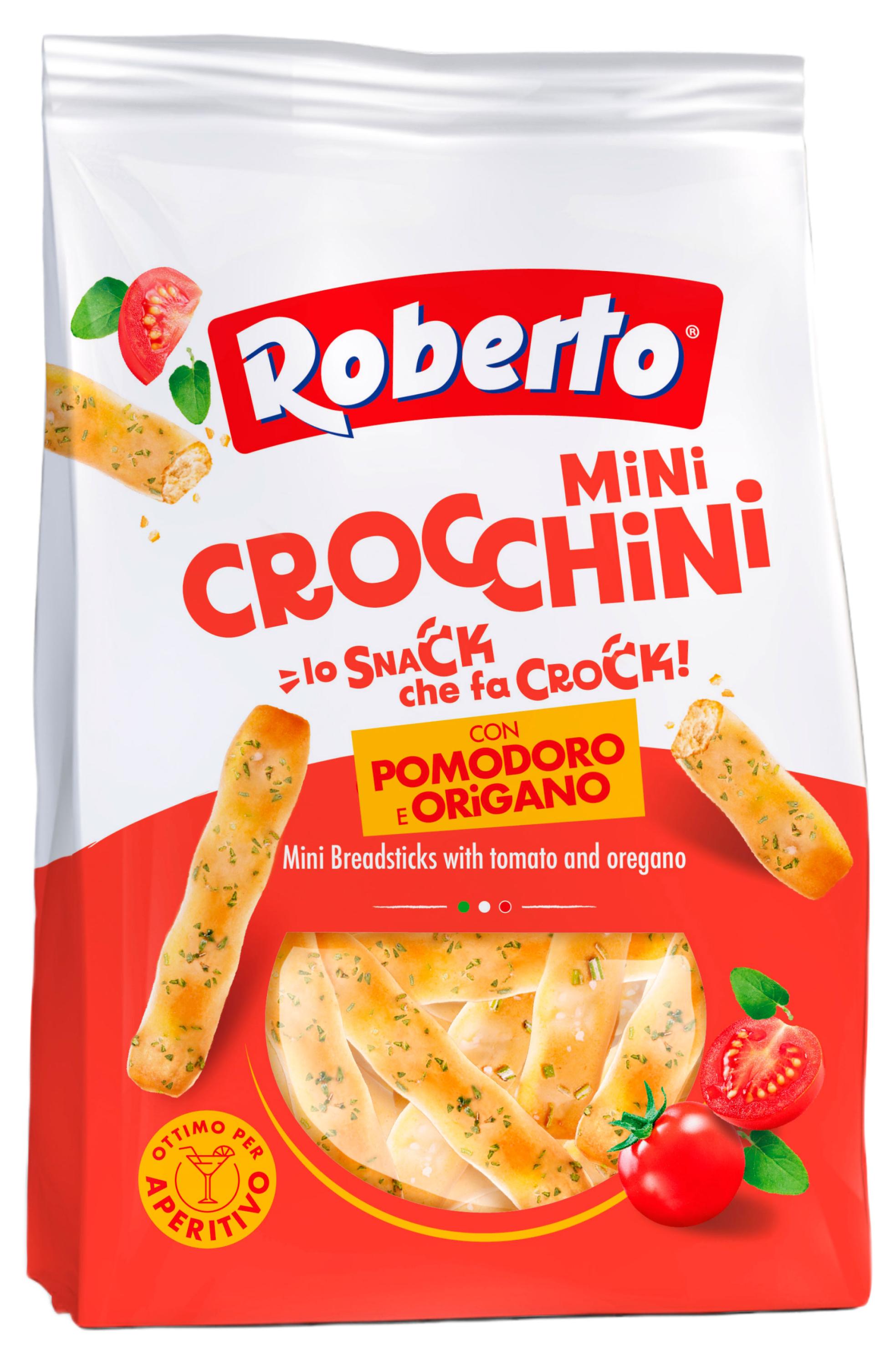 

Палочки хлебные Roberto Гриссини с томатами и орегано, 150 г