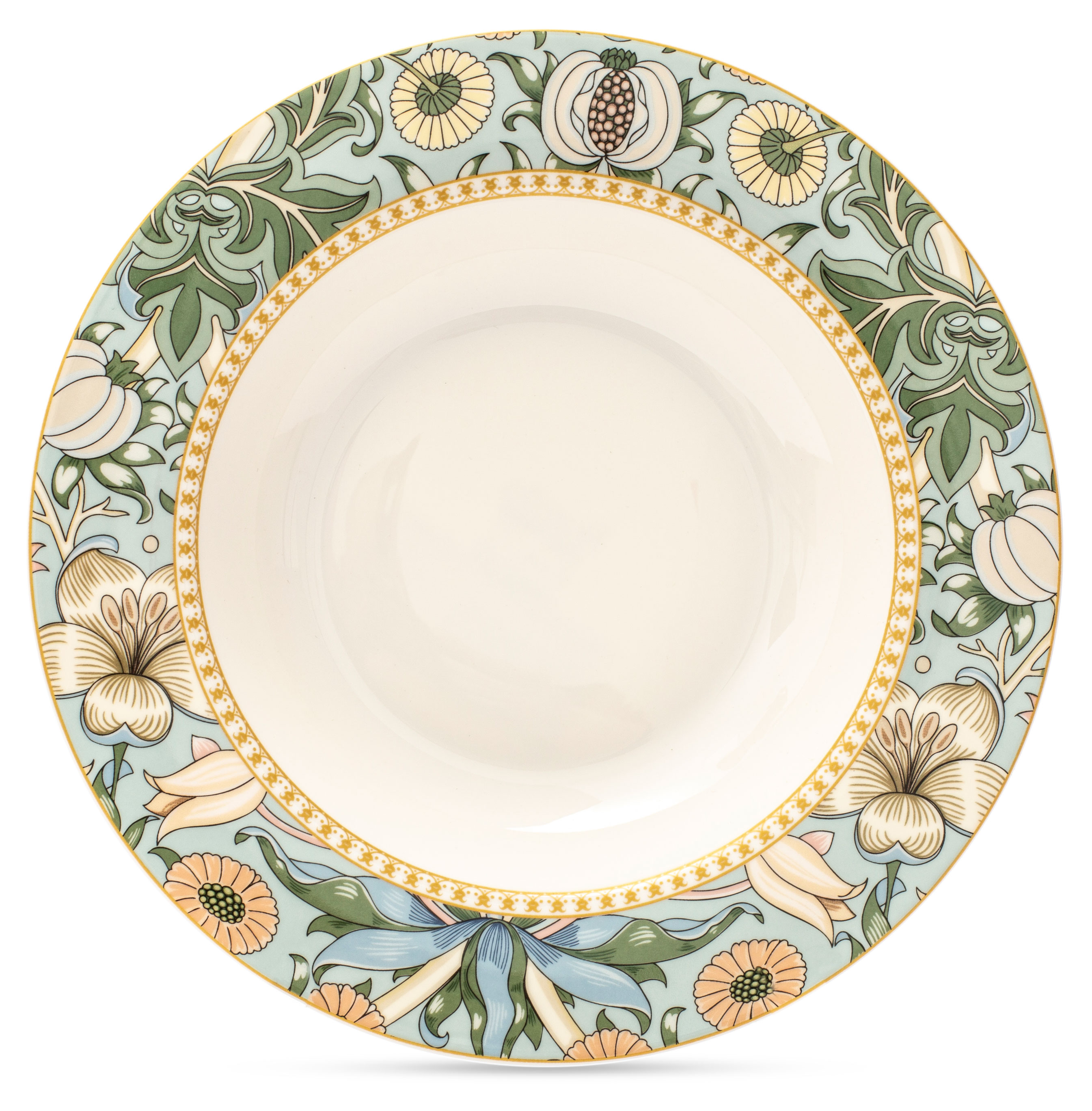 

Тарелка суповая Fioretta Flowers, 21,8 см