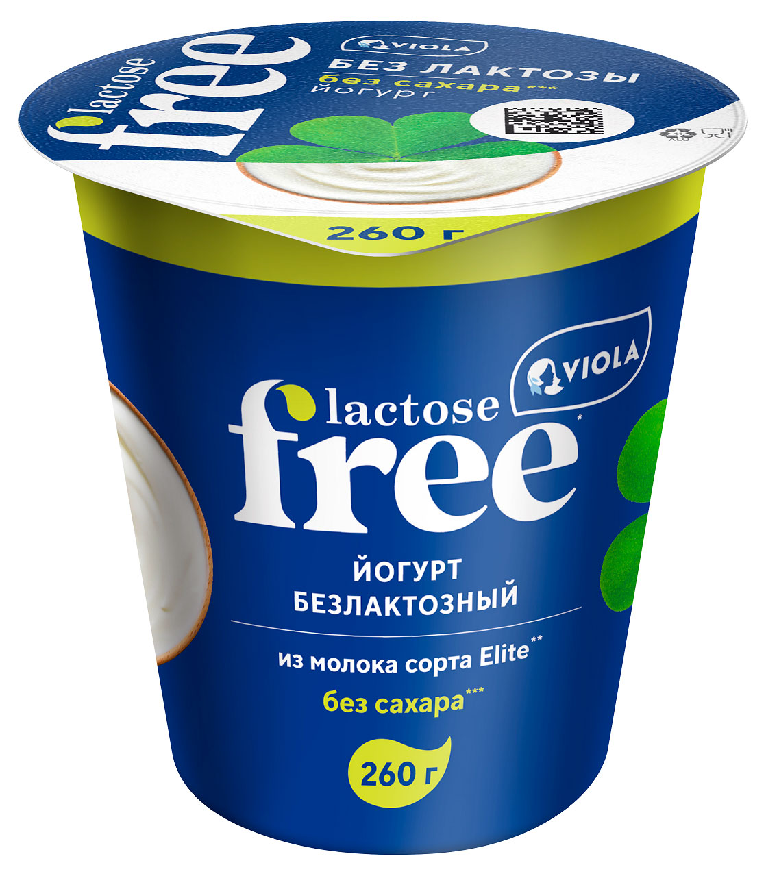 

Йогурт безлактозный Free Elite без сахара, 260 г