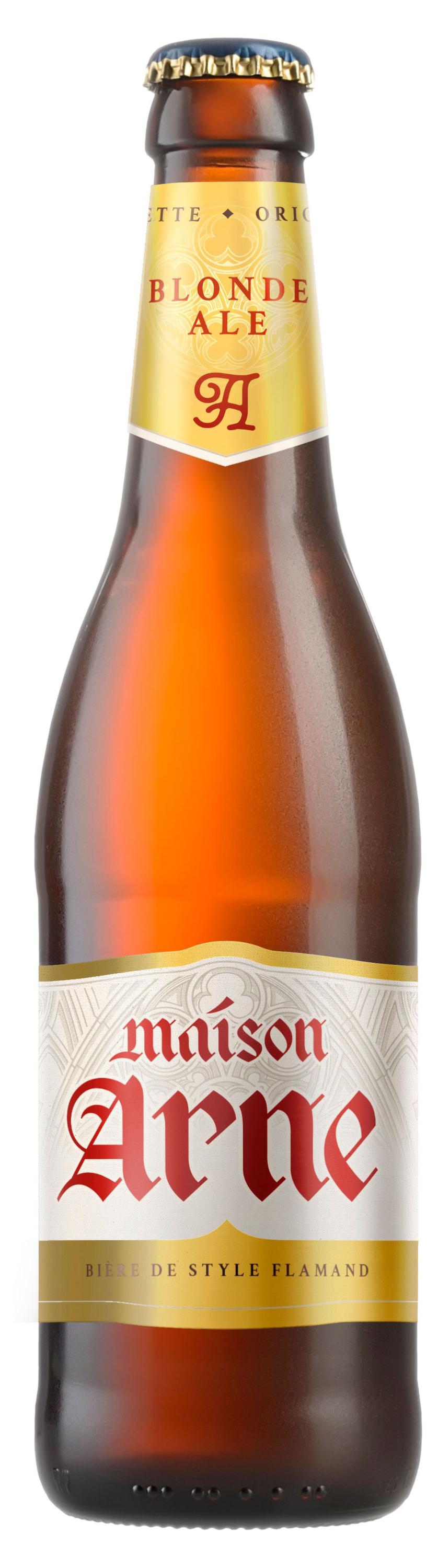 

Пиво Maison Arne Blonde Ale светлое фильтрованное, 400 мл