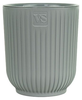 Изображение товара Горшок для цветов VipSet Эйва серый, 15 см